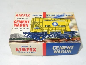 KIT DE FERROCARRIL MODELO AIRFIX HO/OO vagón de cemento sin hacer en caja rara tipo 2 - Imagen 1 de 4