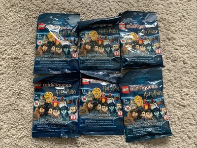Lego Harry Potter Serie 2 - Lote aleatorio de 6 minifiguras, precintado 2020 Foto 1 de 2