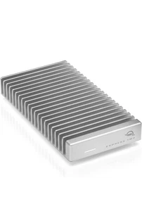 OWC Express 1M2 USB4 Portable NVMe M.2 Externes SSD Gehäuse, Silber - Bild 1 von 1