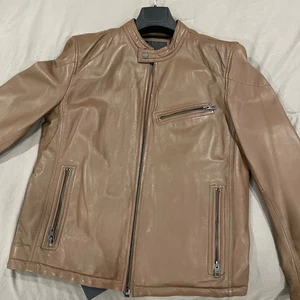 NWT Andrew Marc Leather Moto Jacket Size S #304 - Picture 1 of 4