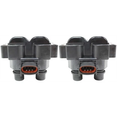 Pair Set of 2 Ignition Coils for Pickup E150 Van F150 Truck F250 Mark Escort 626 - Image 1 of 4