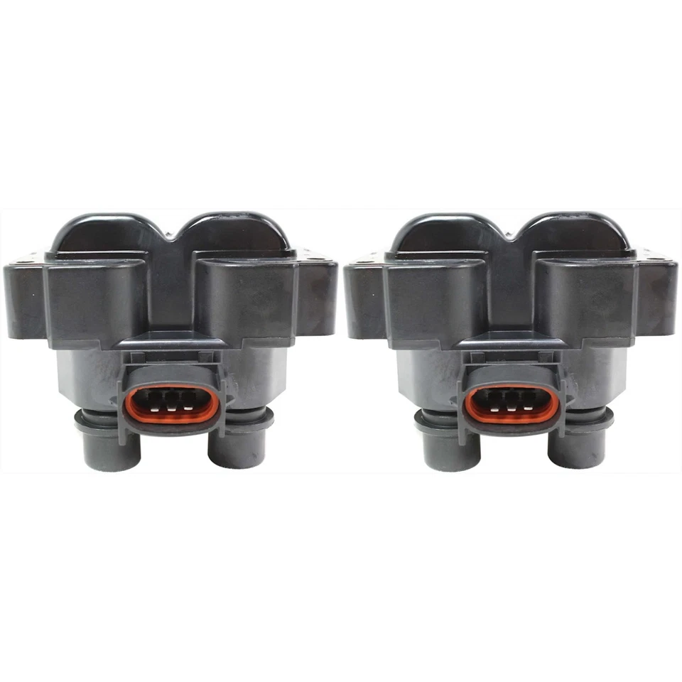 Pair Set of 2 Ignition Coils for Pickup E150 Van F150 Truck F250 Mark Escort 626 - Image 1 of 4