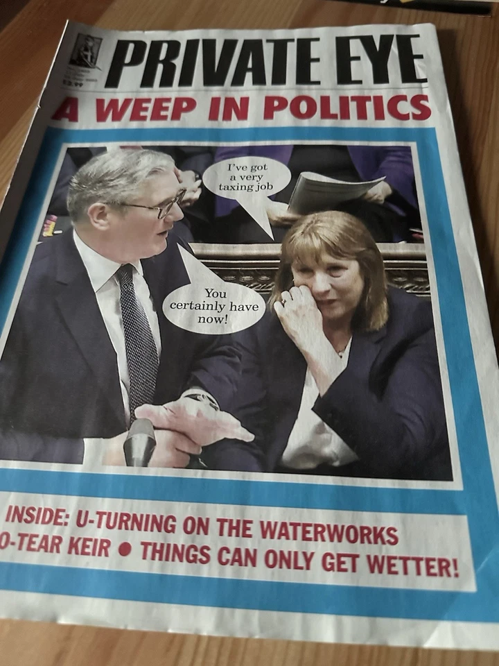 PRIVATE EYE  MAGAZINE NO 1653 11 July-24 July 2025 - Image 1 of 1