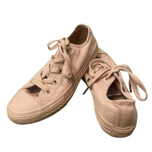 Converse Chuck Taylor All Star hellrosa All Over Low Top Mädchen Kinder Schuhe Gr. 1 - Bild 1 von 8