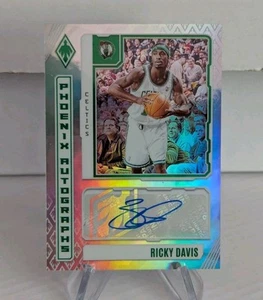 Ricky Davis 2023-24 Panini Phoenix Basketball Silver Prizm Auto #PA-RDB Celtics - Picture 1 of 2