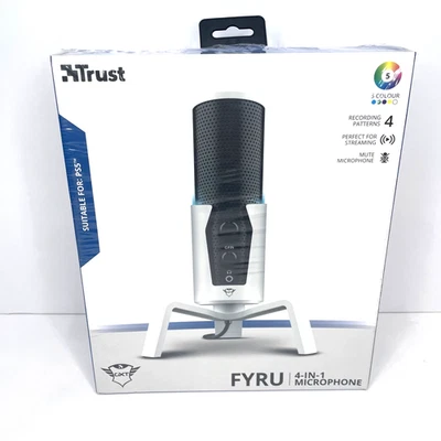 Trust Gaming GXT 258 Fyru Professional Streaming Microphone New and Sealed - Image 1 of 4