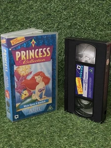 Disney Princess Collection Ariel Children’s VHS Wish Upon A Star Kids Video - Picture 1 of 10