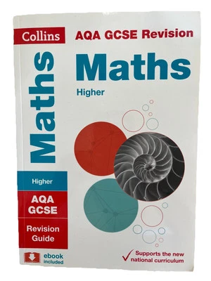 AQA GCSE 9-1 Maths Higher Revision Guide by Collins GCSE (Paperback) - Image 1 of 3
