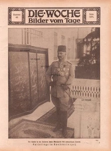 Giorni dell'Impero Costantinopoli - 1917 - Copertina decorativa storica ~20x28cm - Foto 1 di 1