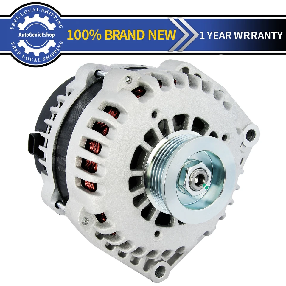 New Alternator For 07-14 Cadillac Escalade EXT/ ESV/V8 6.0L 6.2L 8301 - Image 1 of 4