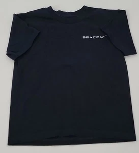 Kinder SpaceX T-Shirt Official SpaceX Größe M schwarz doppelseitig  - Bild 1 von 4