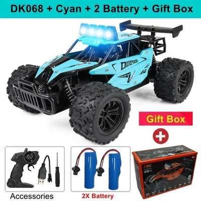 1:16 RC Remote Control Drift Buggy Off-Road Truck Climbing Racing Kids Car Toy - Image 1 of 4