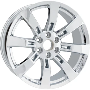 New 22" x 9" Chrome Replacement Wheel Rim 2008-2014 for GMC Cadillac Chevrolet - Picture 1 of 4
