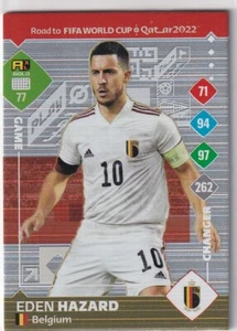 Panini Road To Qatar World Cup Carte 2022 Nr 77 Eden Hazard Jeu Changer - Picture 1 of 1