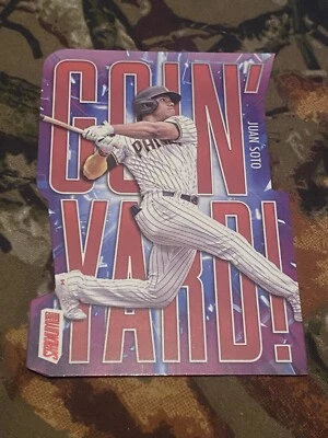 2023 Topps Stadium Club Red Foil Juan Soto Goin' Yard #GY-7 - Image 1 of 2