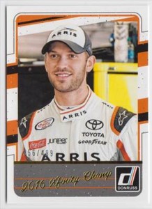 2017 Donruss Nickname Var. Gold Foil #189 Daniel Suarez 2016 Xfinity Champ /499