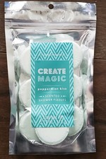 Simple Pleasures Shower Fizzers 7 Piece Set 6.17 oz New Package Peppermint Kiss