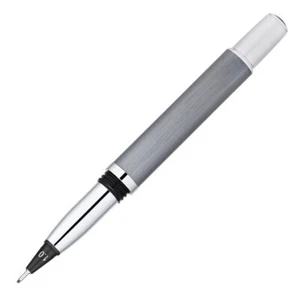 YOOKERS Metis 999 Refillable Fineliner Pen - Brushed Grey Satin Chrome - NEW