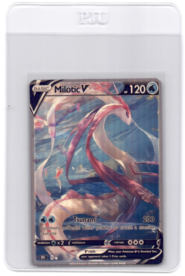 HandMade PerOrder PokeTeamLegends Pokemon Card Holo PTL80 Milotic - Image 1 of 1