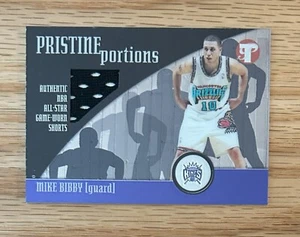 2001-02 Topps Pristine Pristine Portions Mike Bibby #PP-MB - Picture 1 of 4