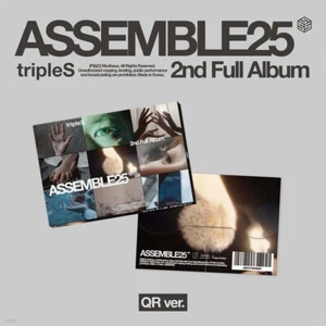 tripleS 2° album completo ASSEMBLE25 QR Ver. QR Card + fotolibro 60p MV + cartolina + regalo - Foto 1 di 8