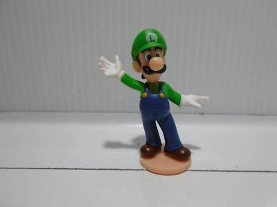 FIGURA NINTENDO SUPER MARIO BROS LUGI 2" CAKE TOPPER (MF1201) Foto 1 de 4