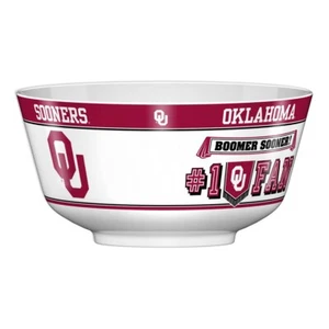 Oklahoma Sooners NCAA 2 Gallon Plastic Party Bowl All JV CO Brand New - Picture 1 of 1