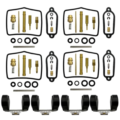 4X Carburetor carb Repair Rebuild Kits For Honda CB 400F CB400F Four Deluxe - Image 1 of 4