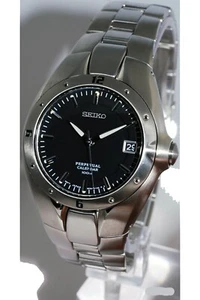 SEIKO SNC003P1, calendario perpetuo para hombre, nuevo stock antiguo, 50 m WR, SNC003 - Imagen 1 de 4
