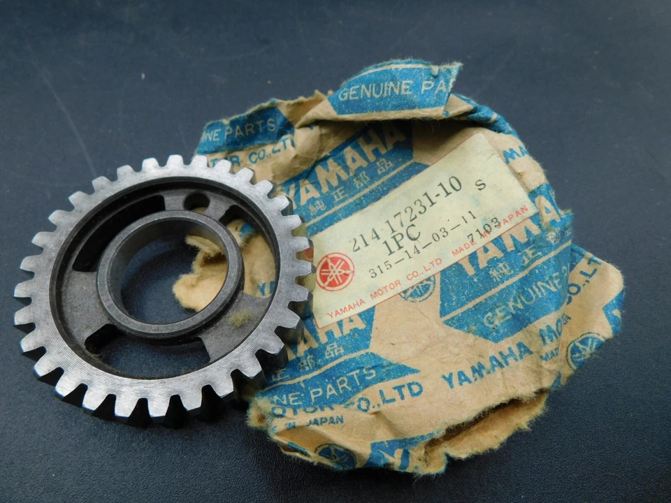 Engrenagem de 3ª roda fabricante de equipamento original Yamaha DT1 DT1E DT1S DT1C DT1B DT1MX DT1CMX RT1 RT1MX - Imagem 1 de 1