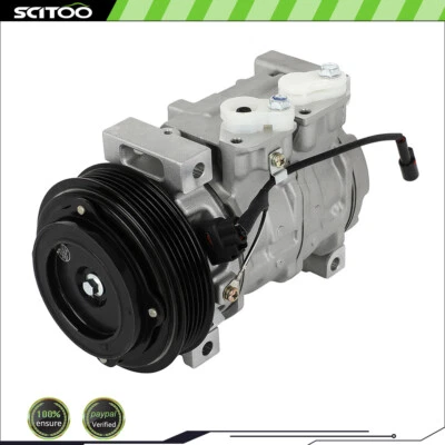 For Suzuki Aerio 2002 2003 2004 2005 2006 2007 A/C AC Compressor 10S13C - Image 1 of 4