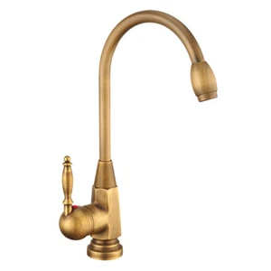 Badarmatur massiv Messing Waschtischarmatur Badaccessoires Wasserhahn Waschbecken - Bild 1 von 12