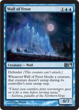 1x Wall of Frost MTG Magic 2014 (M14) NM Magic Regular