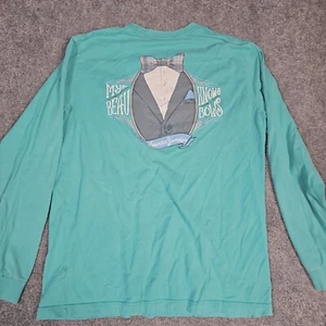 Lauren James My Beau Knows Bows Tee L  Long Sleeve - Picture 1 of 7