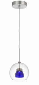 Cal Lighting Integrated Dimmable LED Double Glass Mini Pendant Light - Picture 1 of 1
