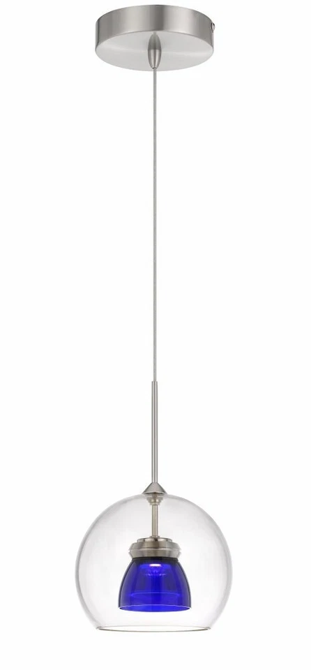 Cal Lighting Integrated Dimmable LED Double Glass Mini Pendant Light - Image 1 of 1