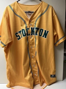 A's Myles Naylor 2024 Game Used Worn Auto Stockton Ports Jersey TOP PROSPECT #15 - Picture 1 of 3
