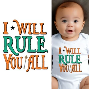 Baby Body - I Will Rule You All Babykleidung für Jungen und Mädchen Invader Zim - Bild 1 von 8