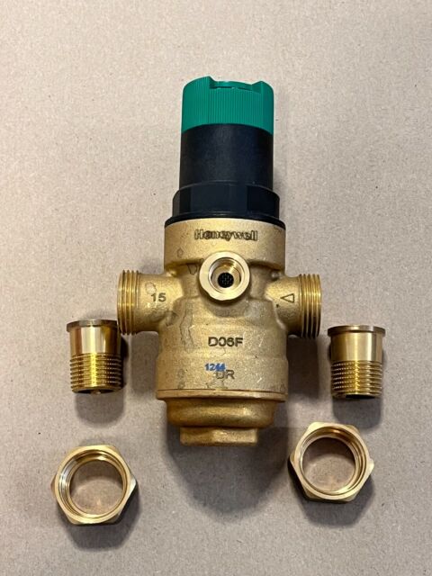 Válvula de reducción de presión para agua Honeywell D04FM - 1/2 pulgada