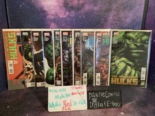 10-Marvel Incredible Hulk Comics #626-635 Mylar/HB Pak Betty Ross Red She-Hulk