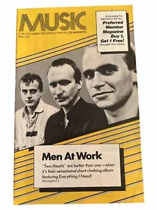 Fall 1985 COLUMBIA RECORD TAPE CLUB MAGAZINE Men at Work MUSIC Madonna Jagger - Picture 1 of 13