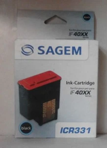 Cartucho de tinta Sagem ICR 331 negro para IF4035 IF4065 252513635 EMBALAJE ORIGINAL A - Imagen 1 de 1