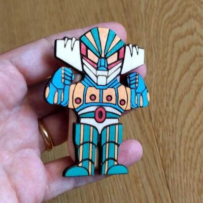 Jeeg Robot d'Acciaio Chiavetta USB in Legno 4GB - Immagine 1 di 4