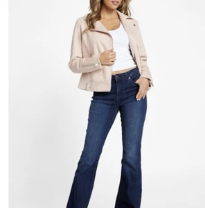 Guess Faux Leather Moto Jacket. Size XL - Picture 1 of 6
