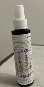 KORRES RELAXING LAVENDER SENSES-CALMING MIST 3.38 OZ SPRAY. Made In Greece - Picture 1 of 4