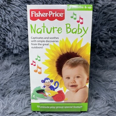 Fisher Price Nature Baby VHS Tape 2004 FHE 3 Months & Up Education Development - Image 1 of 4