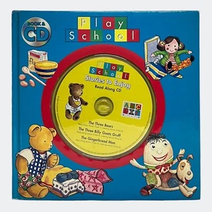 Play School Stories to Enjoy Hardcover Board Book & Read Along CD - Vintage 2004 - Picture 1 of 24