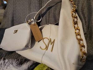Steve Madden White Shoulder Bag - Picture 1 of 4