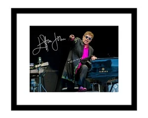Elton John 8x10 signed photo print playing Yamaha piano in concert autographed - Picture 1 of 2