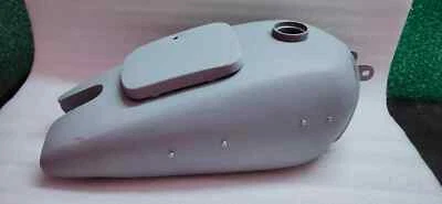 Petrol Gas Fuel Tank Raw Steel With Monza Cap BMW R71 |Fit For - Image 1 of 4